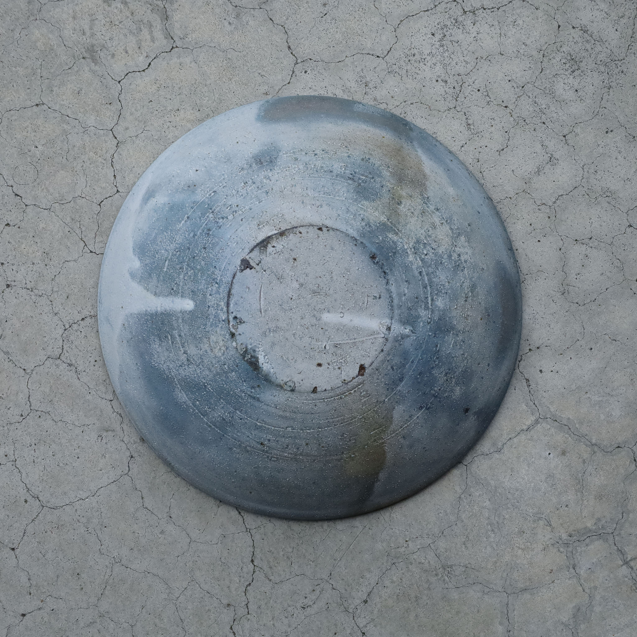 Etsuji Noguchi White Rust, Large Bowl (approx. 24cm)　F