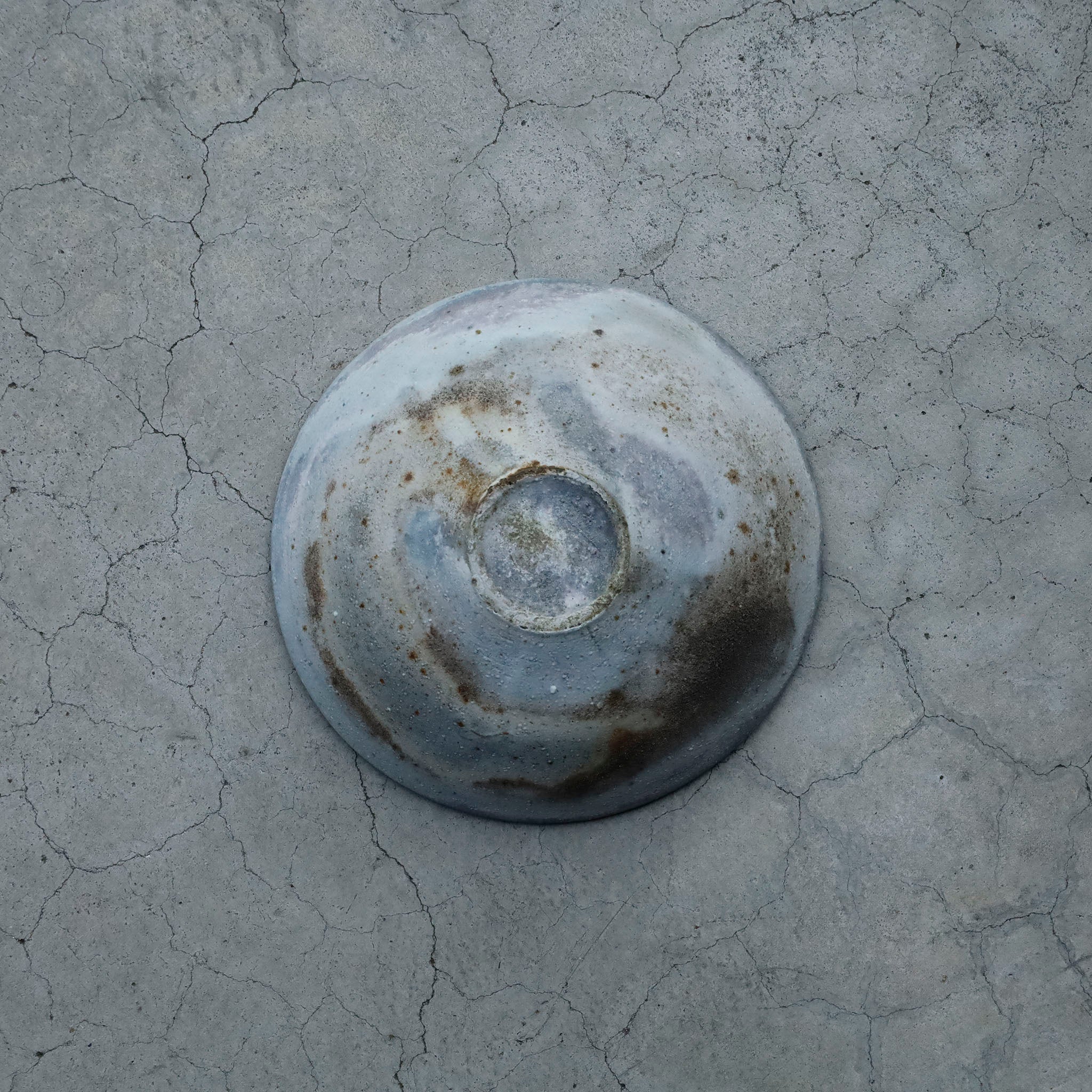 Etsuji Noguchi / White Rust, Medium Bowl A