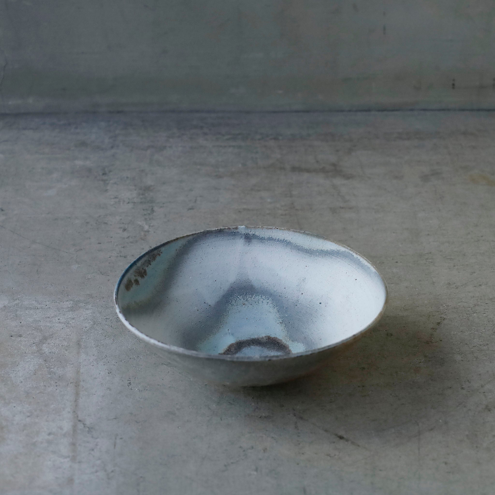 Etsuji Noguchi / White Rust, Medium Bowl B