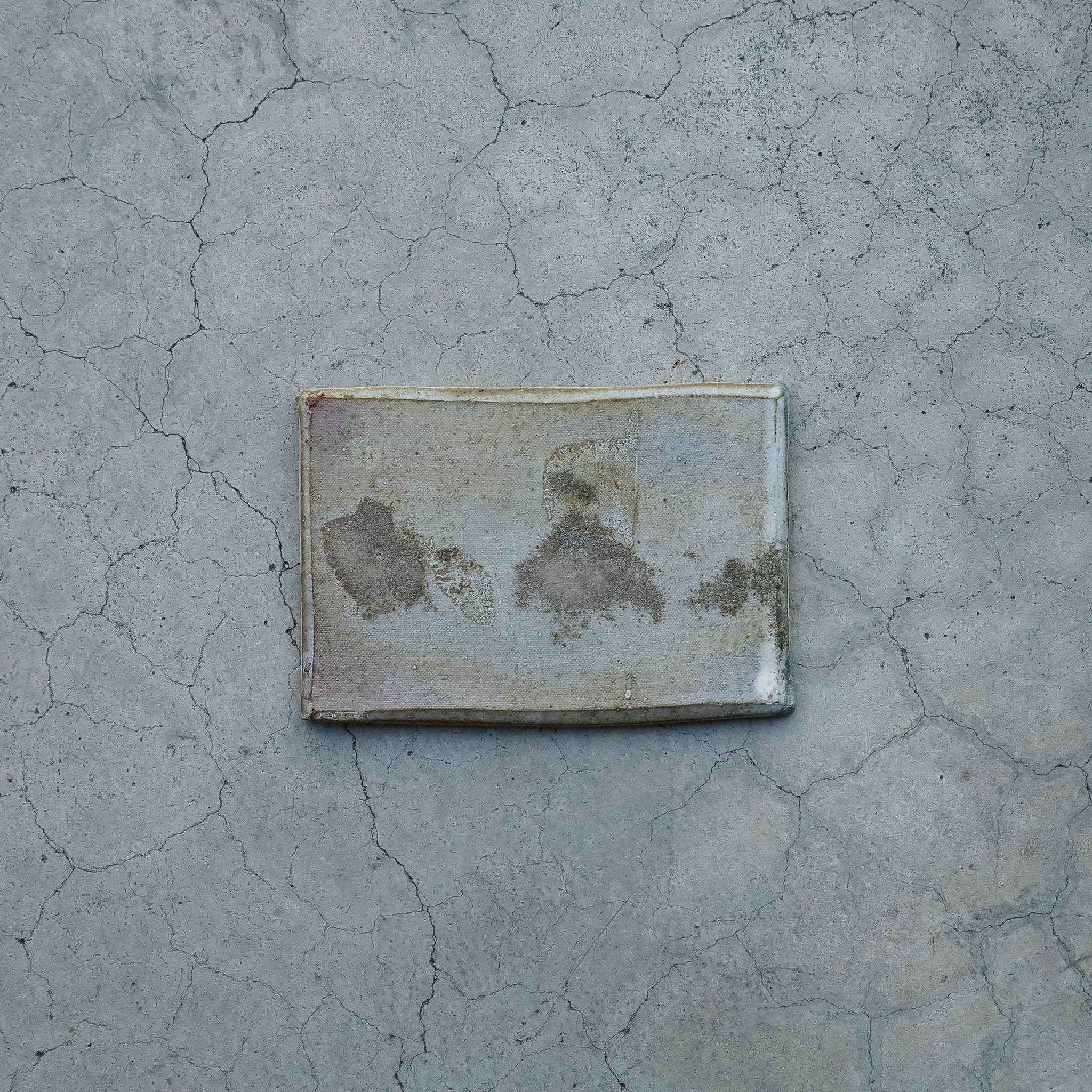 Etsuji Noguchi / White Rust, Rectangular Plate A