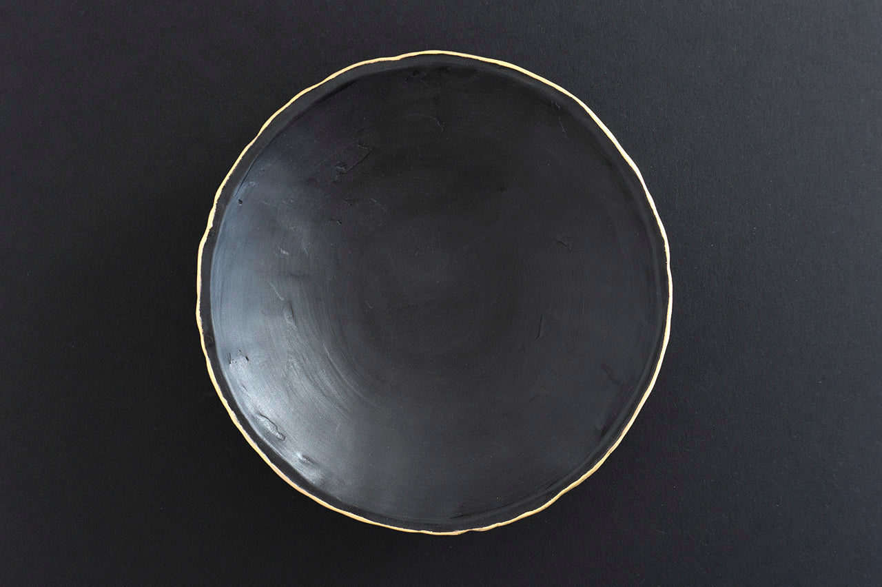 ◆Teppei Terada - KUROgane BOWL 240 (Gift Set of 2)