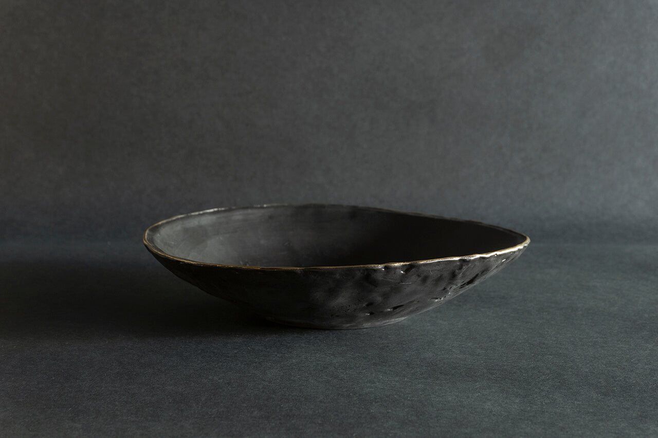 ◆Teppei Terada - KUROgane BOWL 210 (Gift Set of 2)