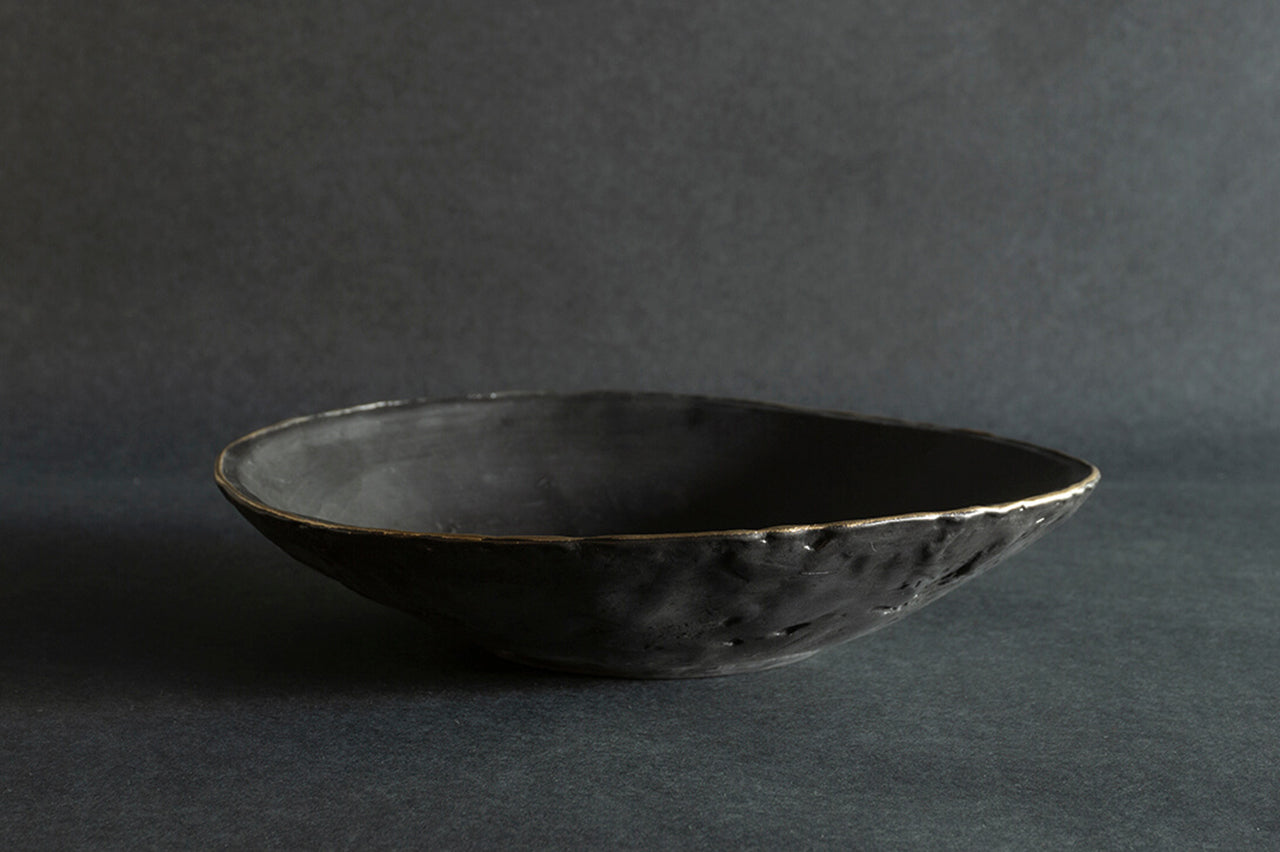 ◆Teppei Terada - KUROgane BOWL 240 (Gift Set of 2)