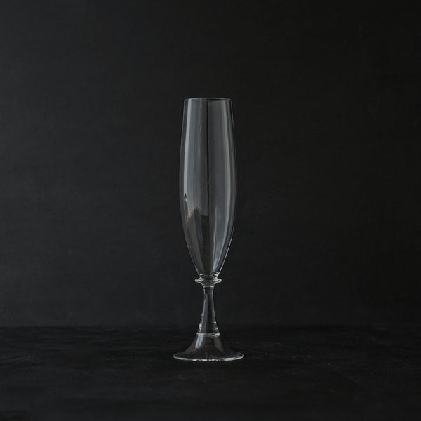 辻野剛×雨晴 champagne glass Rain