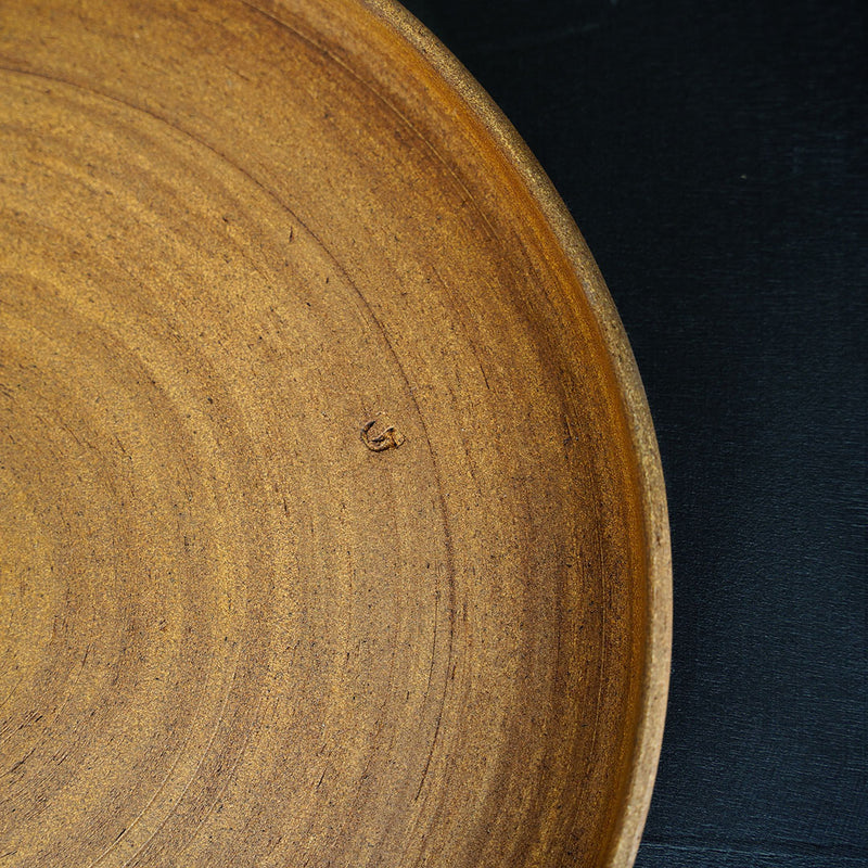 GAKU ceramics gen/âge リバーシブル皿　Φ240　