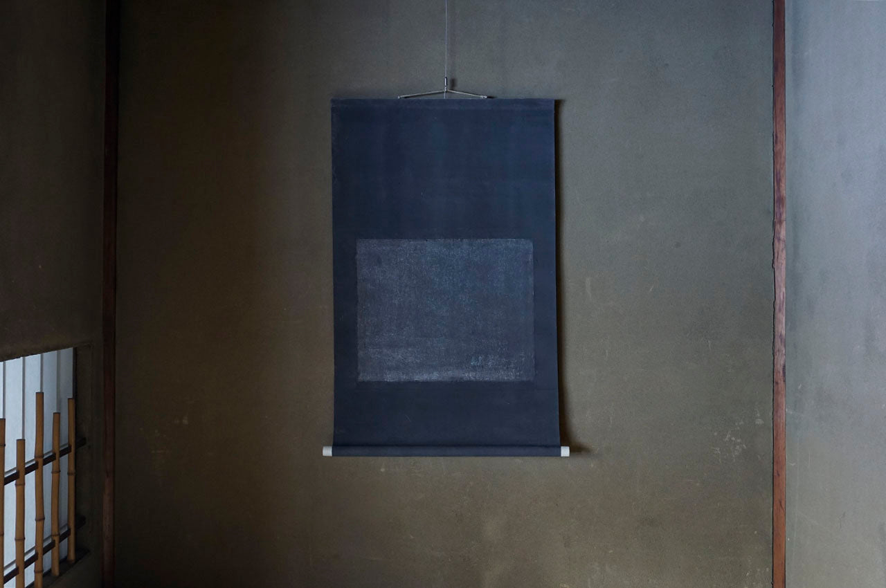 ハタノワタル 窓からの風景 掛軸 TW-11