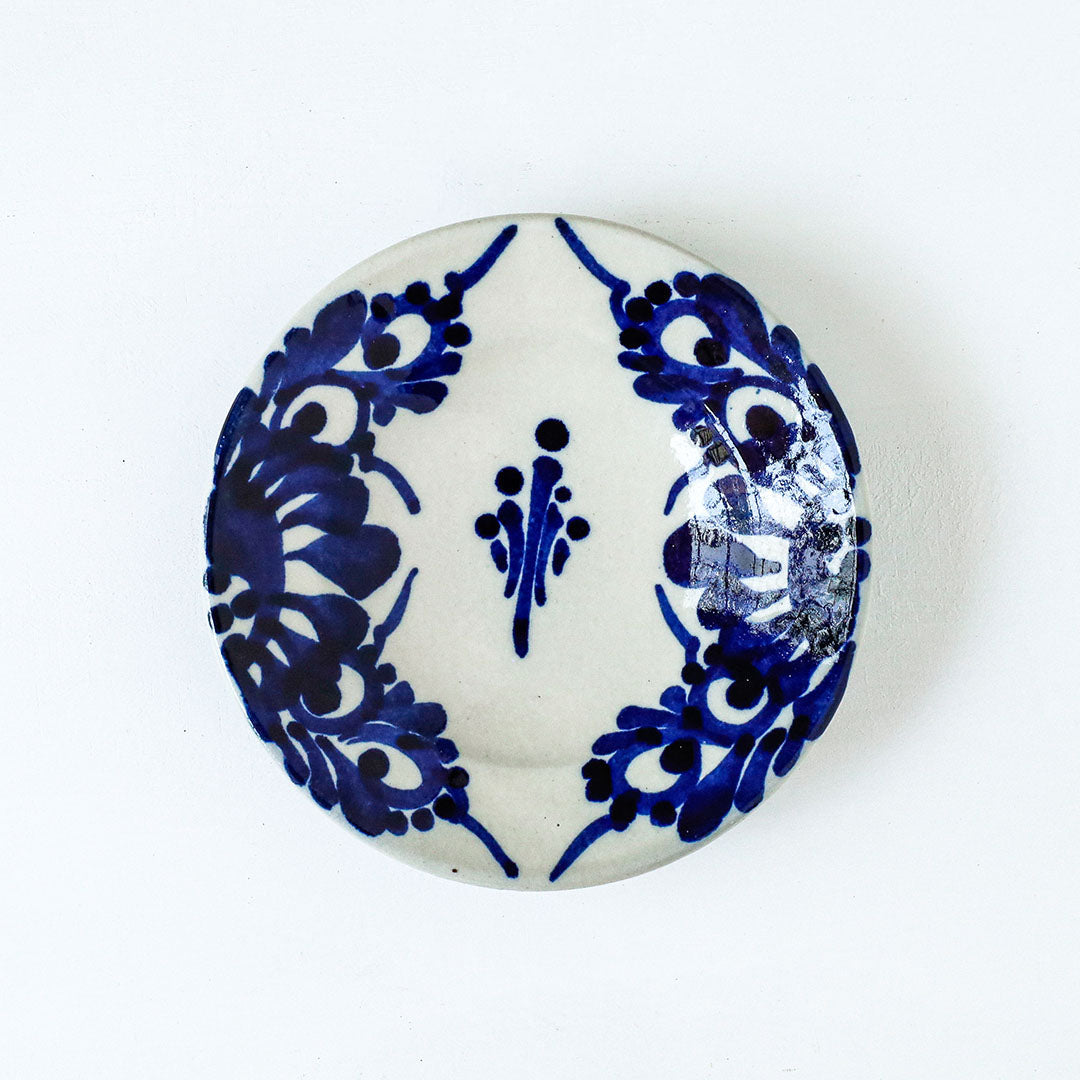 陶房眞喜屋 5寸皿 キクカラクサ