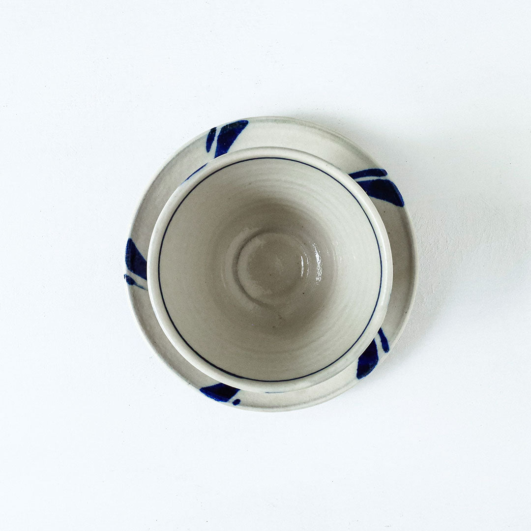 Toubou Makiya Cup & Saucer Matsuba