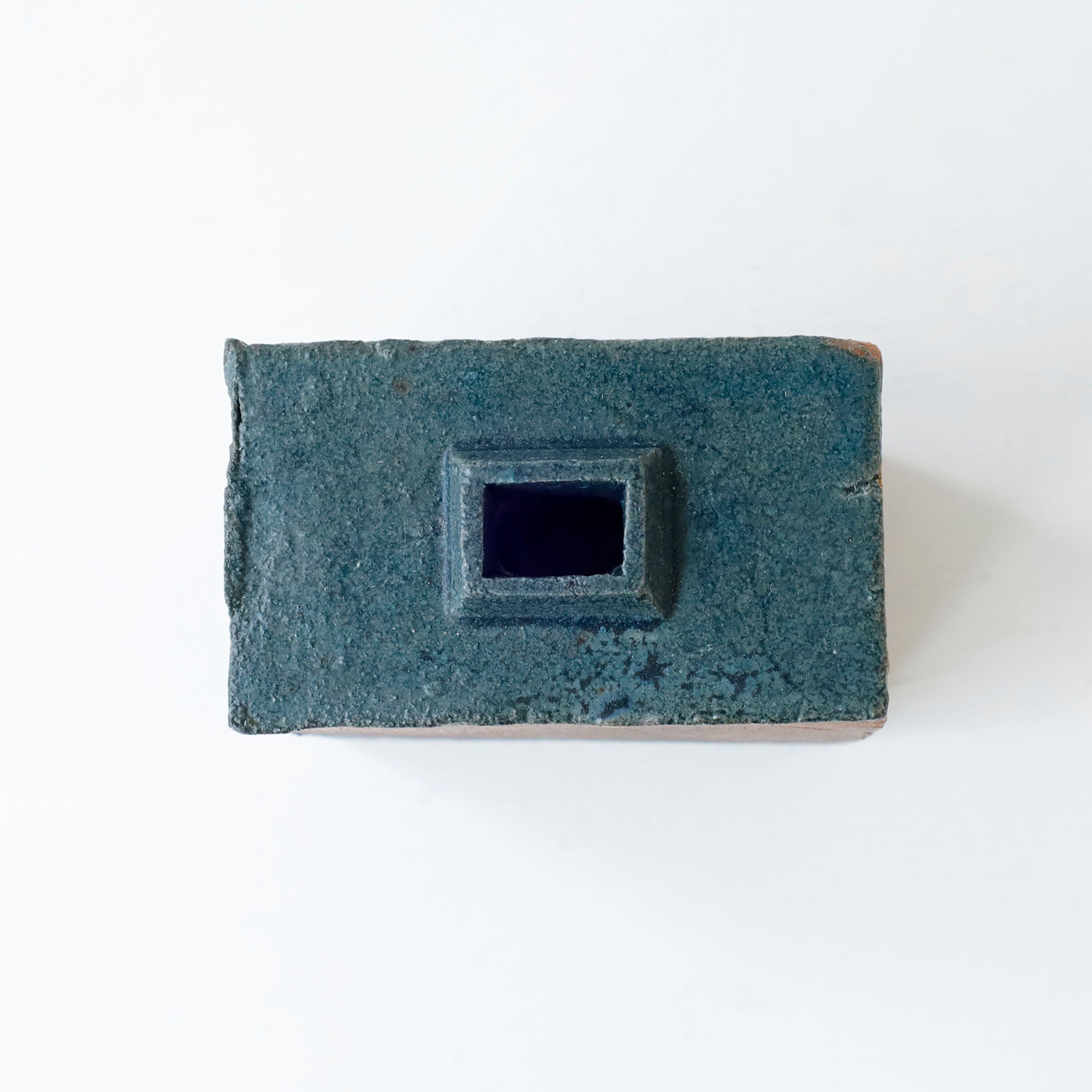 ●26-NT-75 "Tankas" (Carbonization) Block Vase