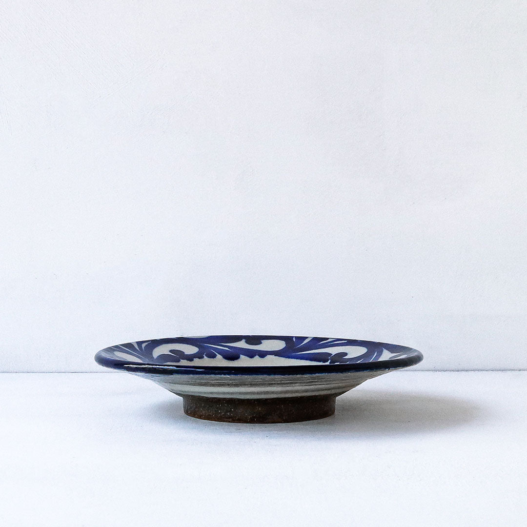 陶房眞喜屋 5寸皿 マキカラクサ