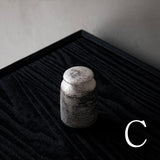 船串篤司 茶入れ(銀)