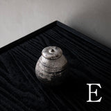 船串篤司 茶入れ(銀)