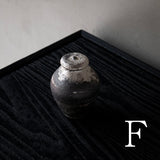 船串篤司 茶入れ(銀)