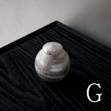 船串篤司 茶入れ(銀)