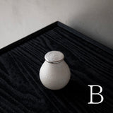 船串篤司 茶入れ(蓋銀)
