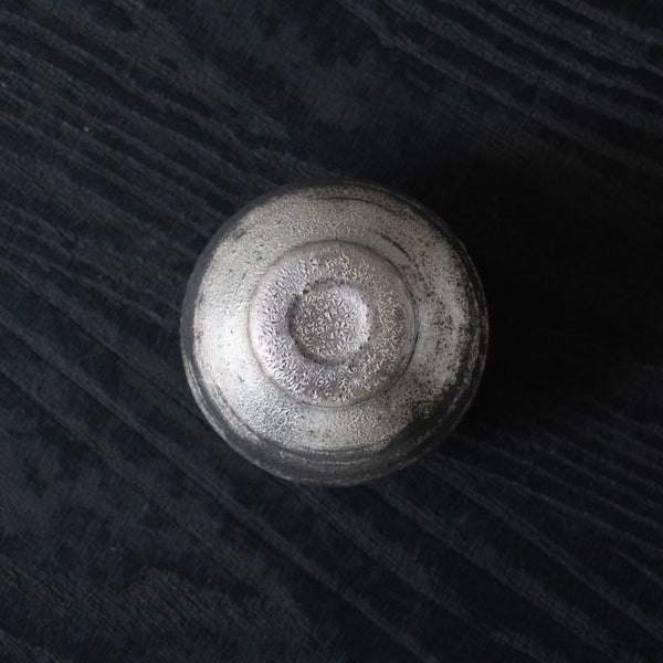 船串篤司 茶入れ(銀)