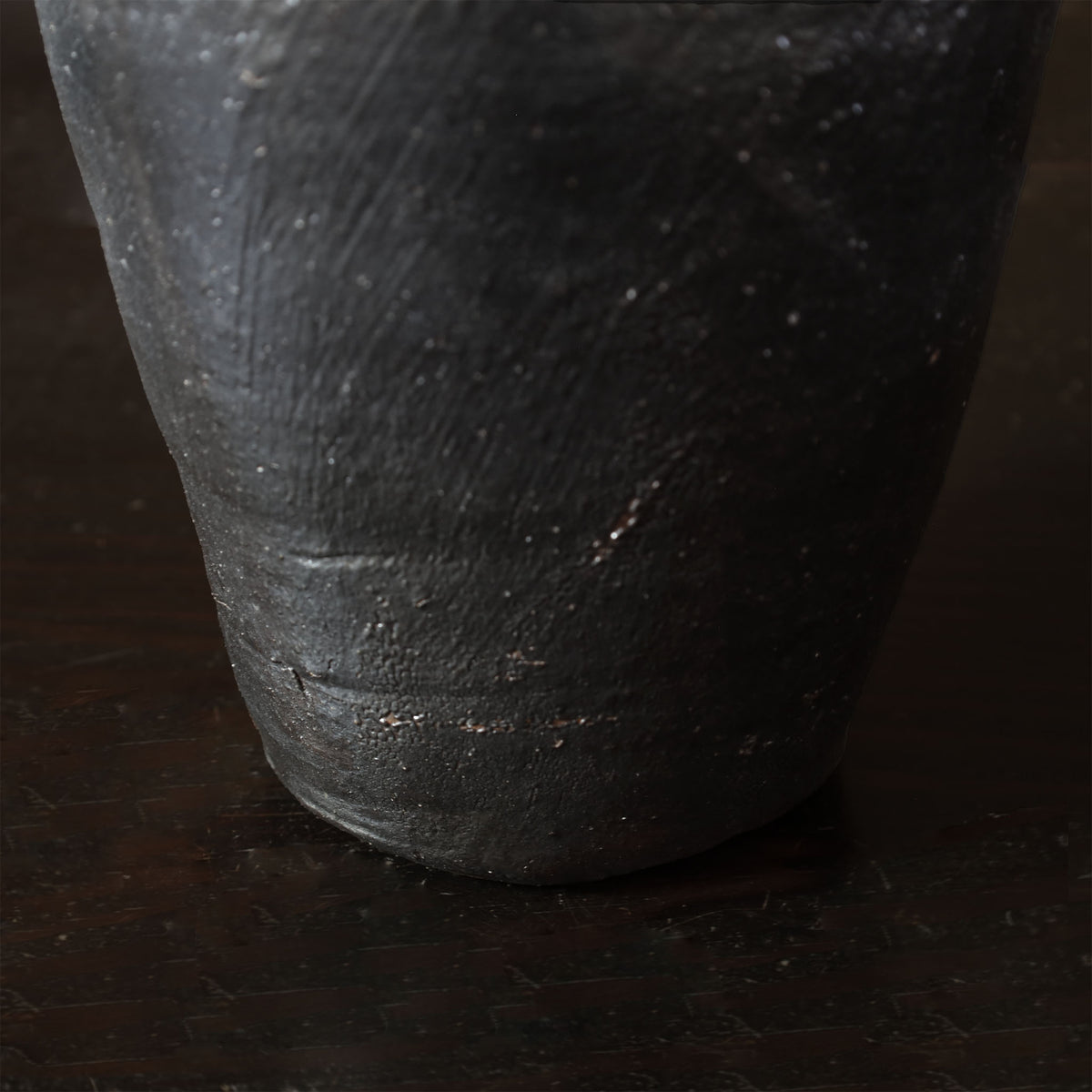 25-32 Shiro Shimizu, Red Clay Blend, Fukki Stone Vase