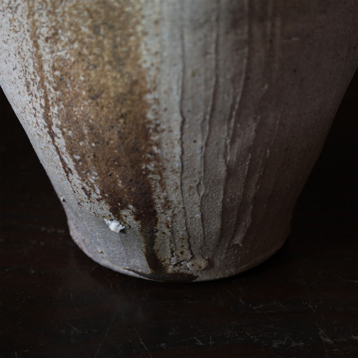 26-25 Shiro Shimizu, Nishikawa Clay, Yakishime Jar
