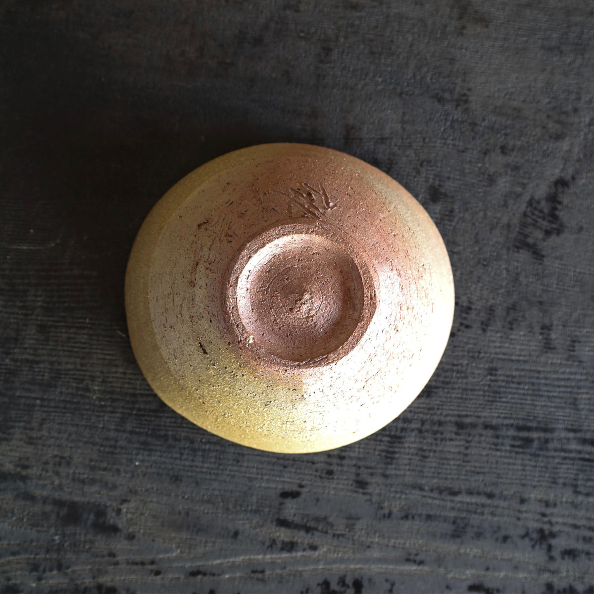 25-35 Shiro Shimizu, Bukkoji Clay (Kyoto), Yakishime Chawan