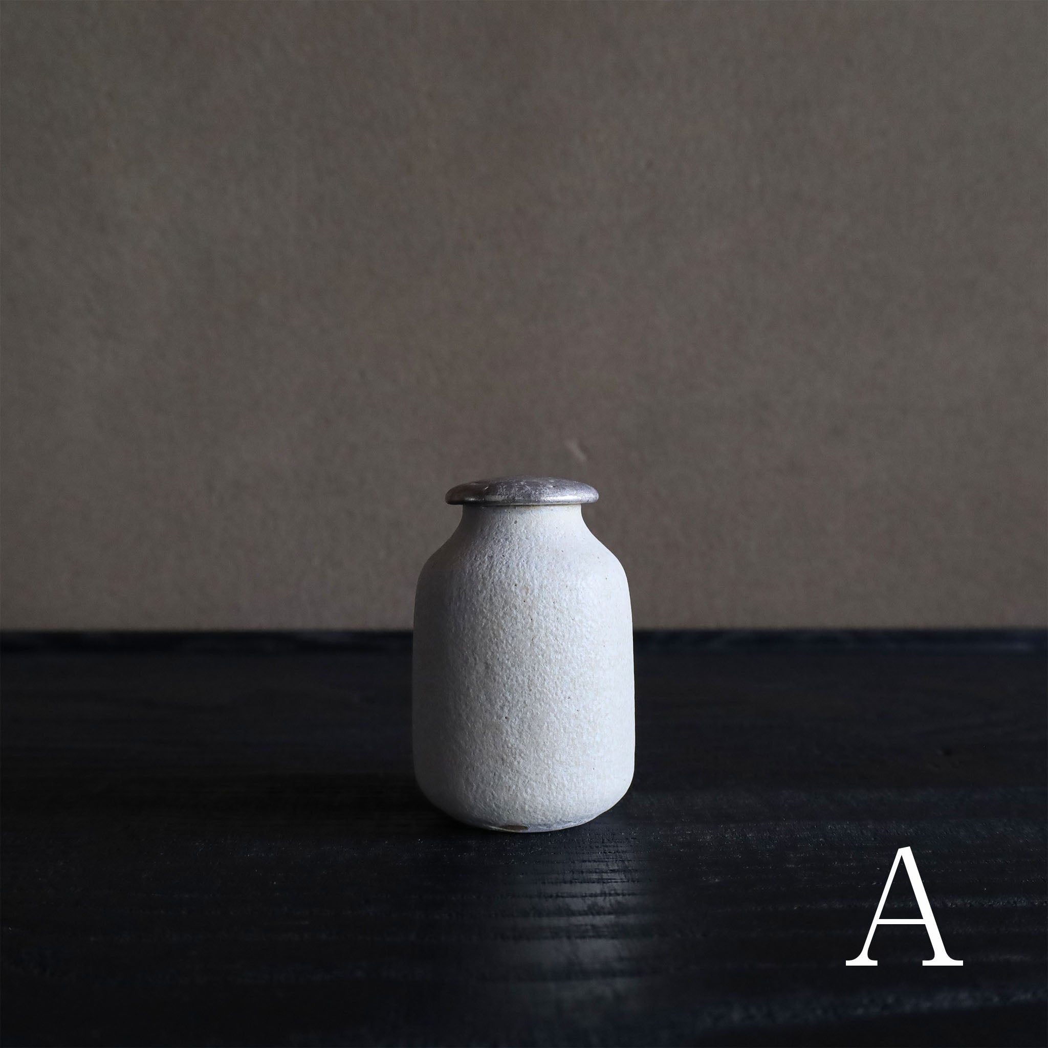 船串篤司 茶入れ(黄)