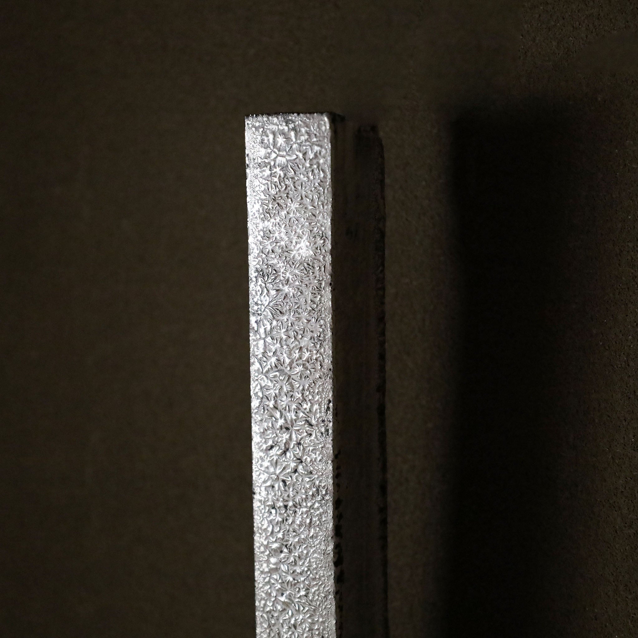 Atsushi Funakushi Wall-Hanging Flower Vessel - Silver - B