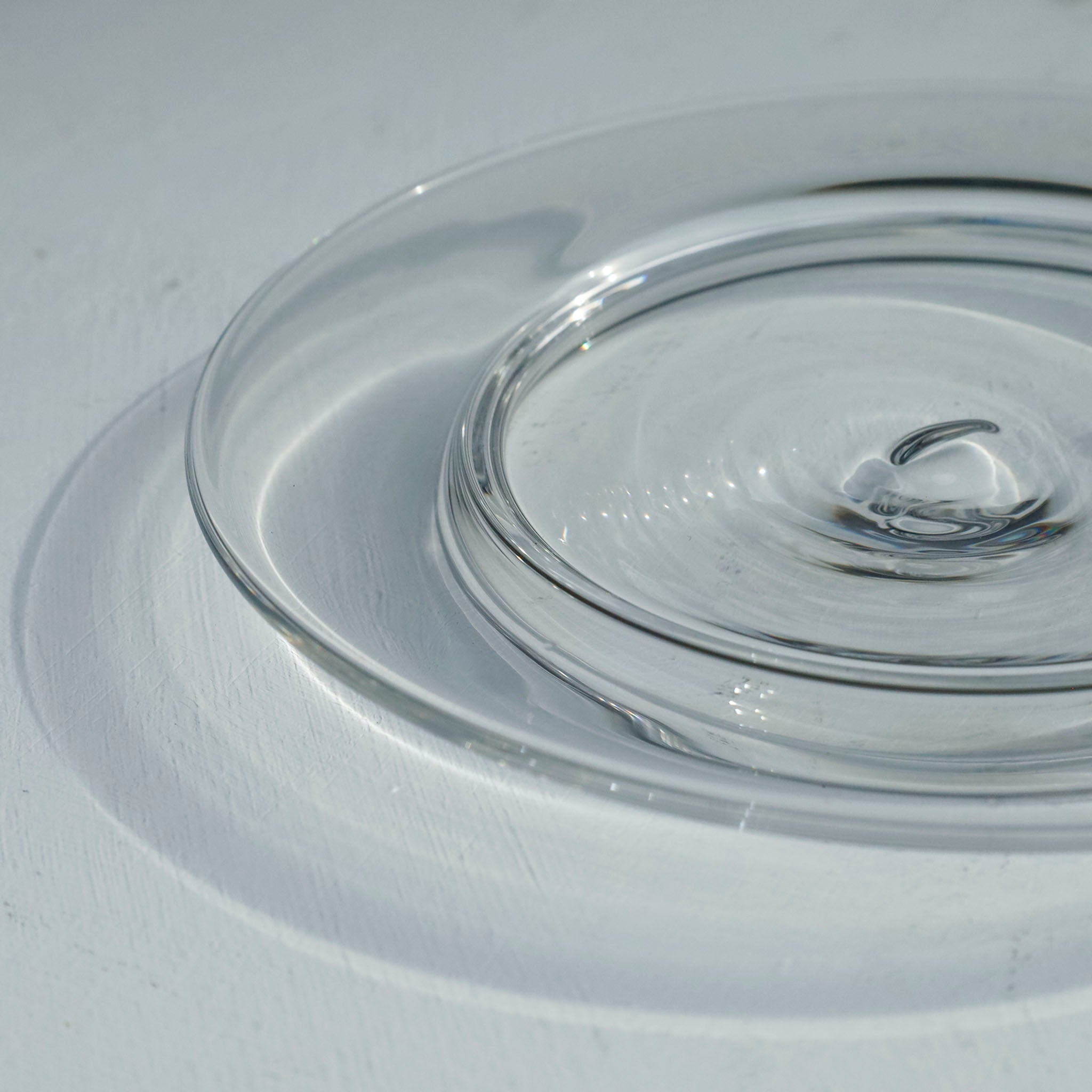 ●26-TE-57 Kodai Rim Plate (Footed Rim Plate) CLEAR