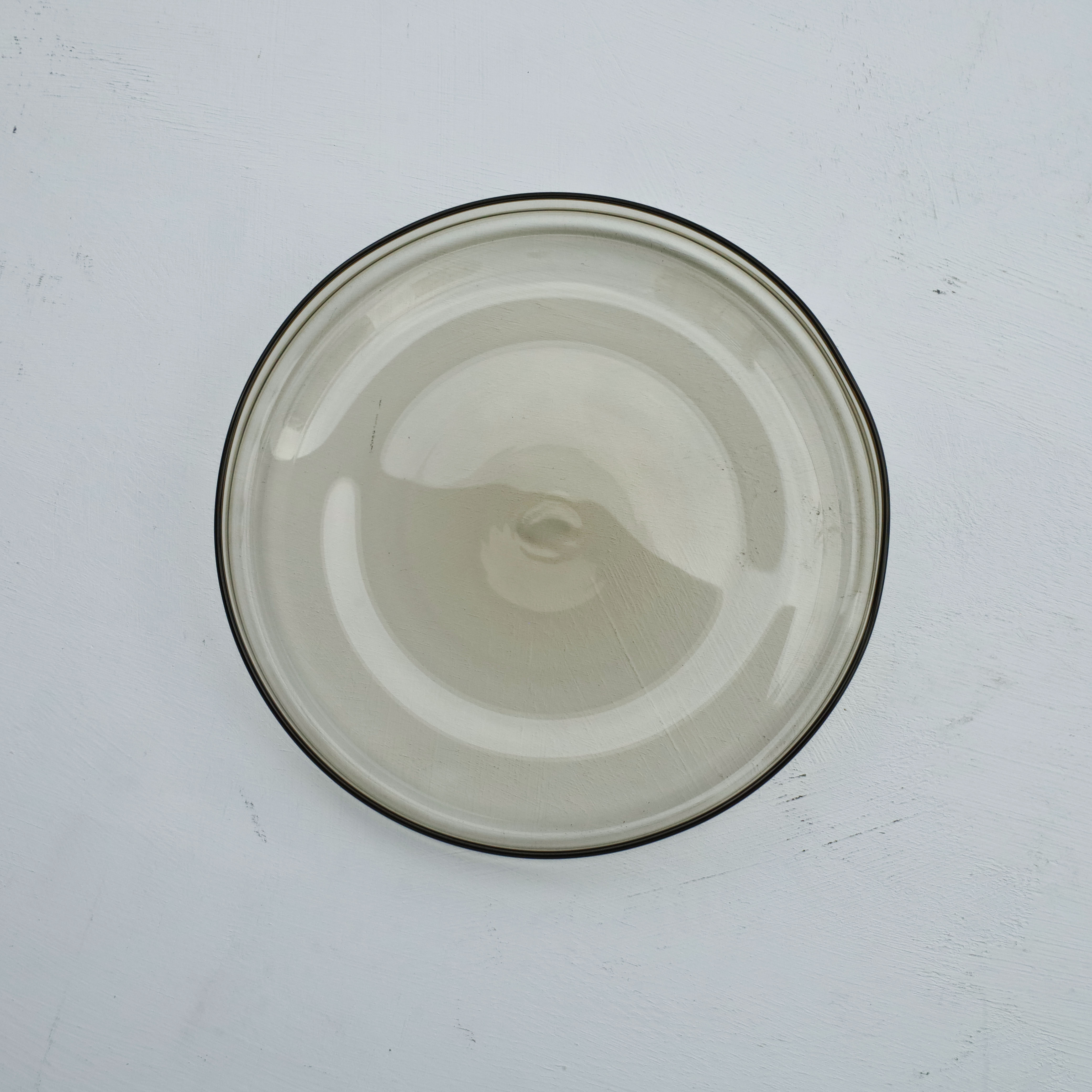 ●26-TE-146 Straight Rim Plate AMBER