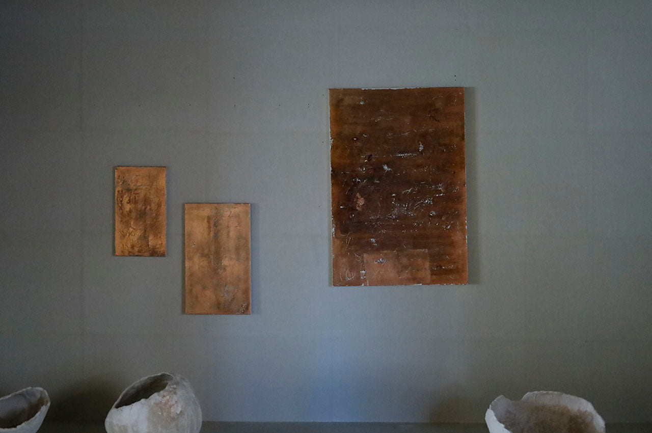 ●26-YI-S24 PAINTING 銅箔