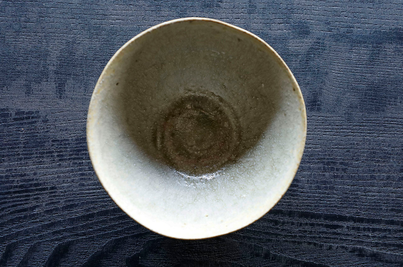 清水志郎 タイ土灰釉茶碗 (26-7)