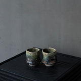 25-10S 陶器工房壹 灰釉徳利セット