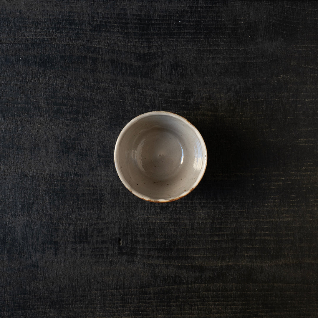 25-10S 中里花子 蕎麦猪口 粉引