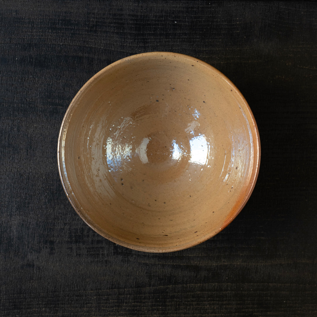 25-10S 由起子窯 茜唐津 大碗