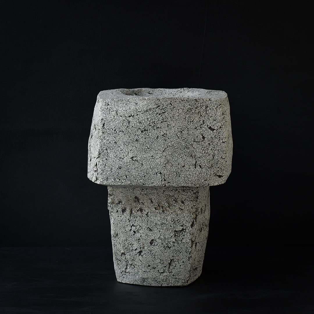 中根楽 罅 花器25-f