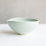 中里花子 Almond Bowl S 緑青磁