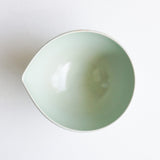 中里花子 Almond Bowl S 緑青磁