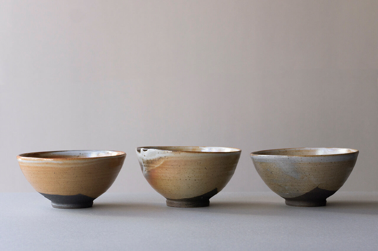 Yukiko Kiln Rice Bowl Choseki Glaze