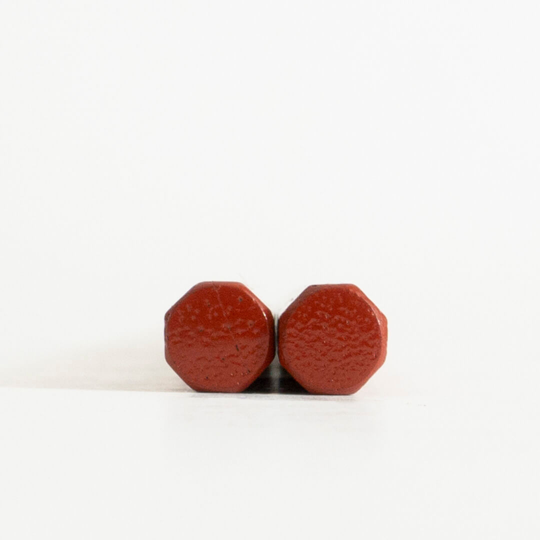 Daikokuya  Octagonal Urushi Red Lacquer Coated short