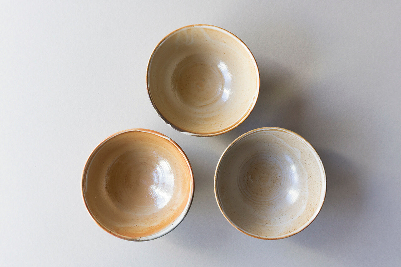 Yukiko Kiln Rice Bowl Choseki Glaze