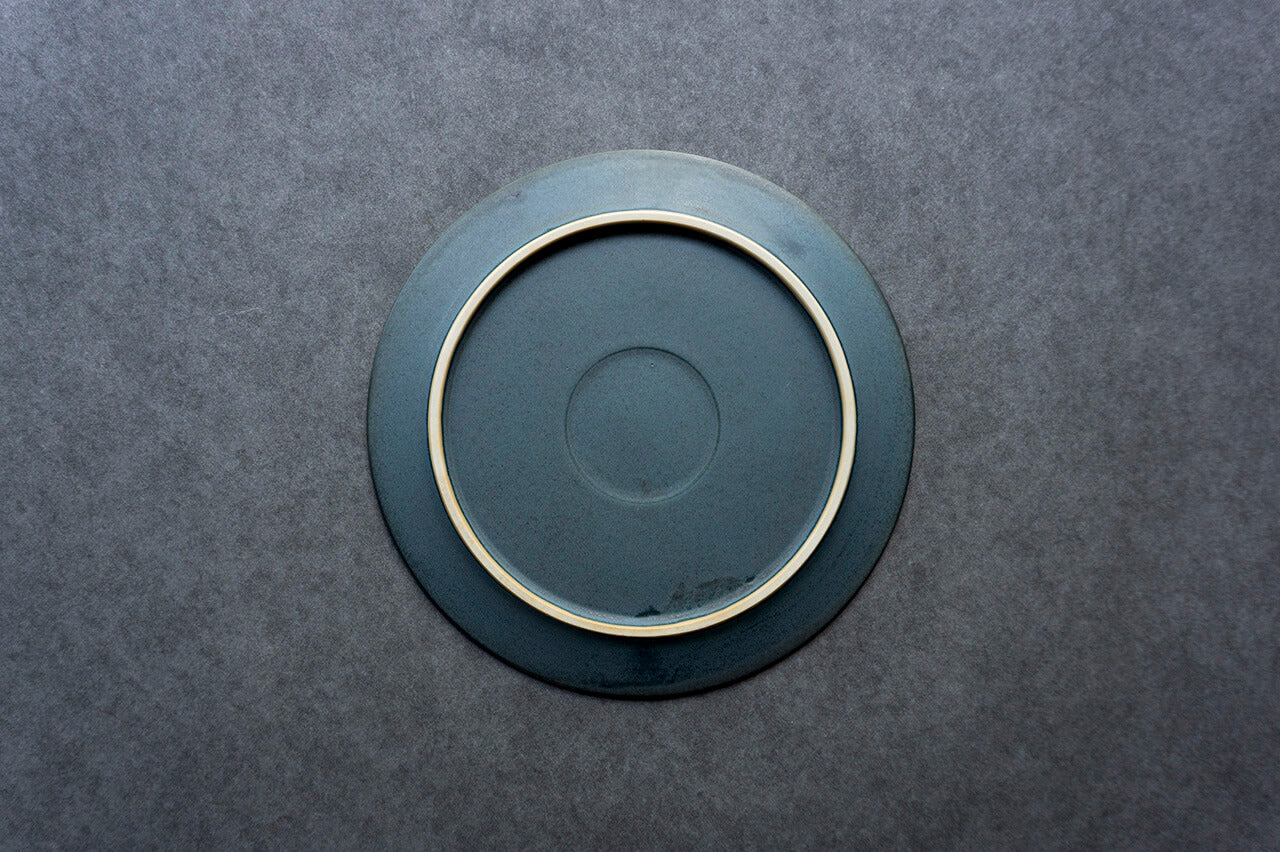 安藤由香 ７寸皿 フラットリム なし NV