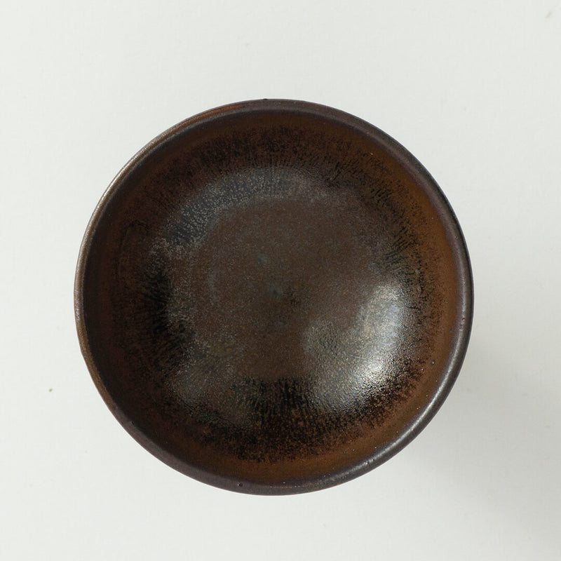 窯変黒唐津高杯　B