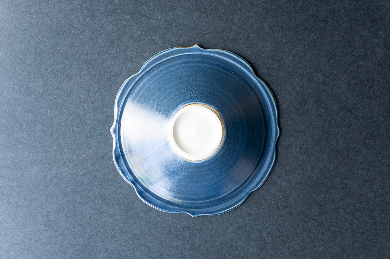 Chakra Plate L Blue Jeans