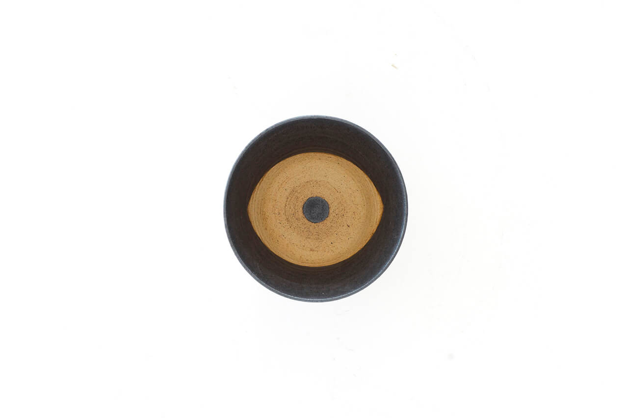Pottery studio ICHI Mintama Cup Black