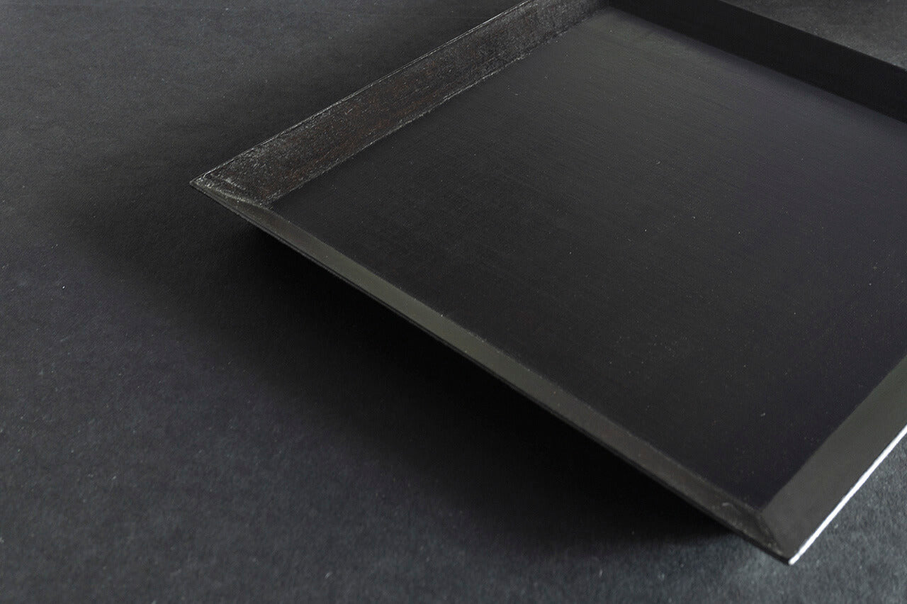 Akito Akagi / Square Plate  300cm  Black