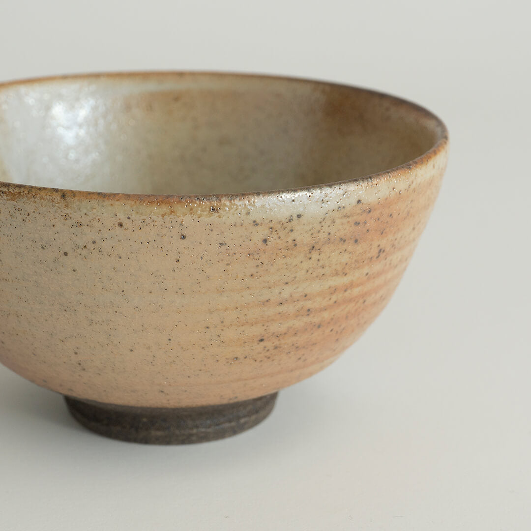 Yukiko Kiln Rice Bowl Choseki Glaze
