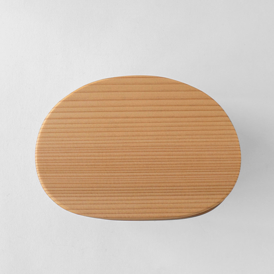 Ryobian - Oval "Magewappa" Lunch Box (2-tier)