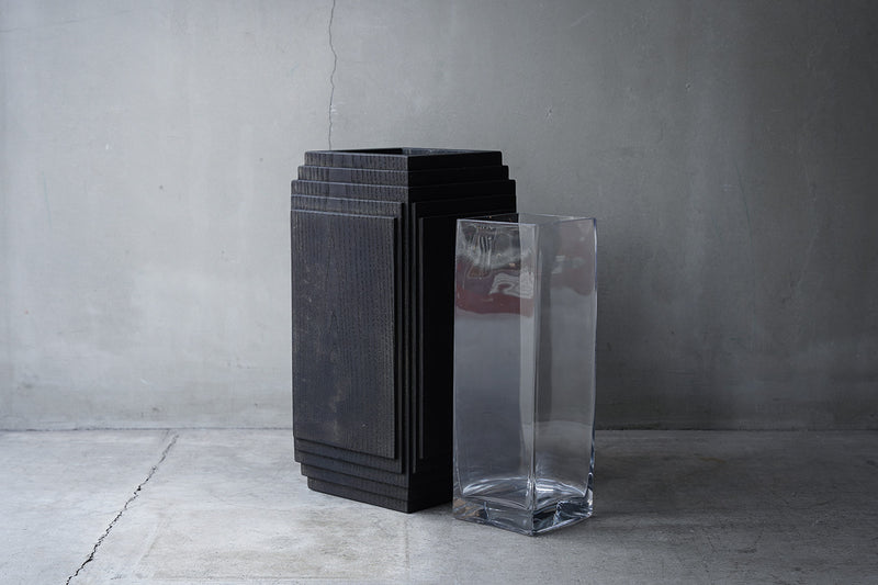 浮様 Brion Vase M 暗色