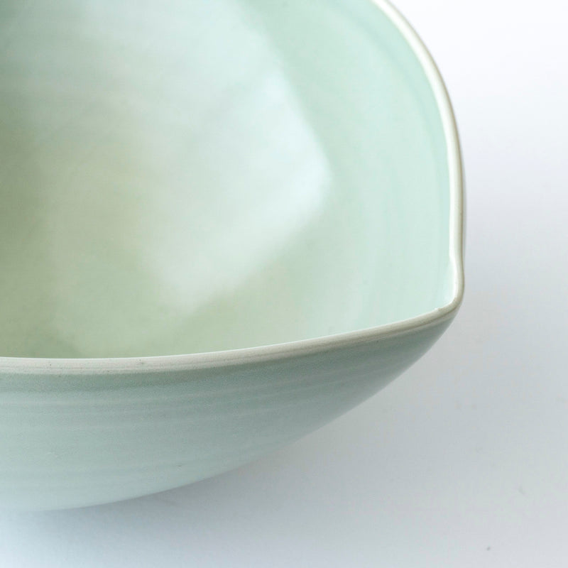 中里花子 Almond Bowl M 緑青磁