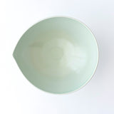 中里花子 Almond Bowl M 緑青磁