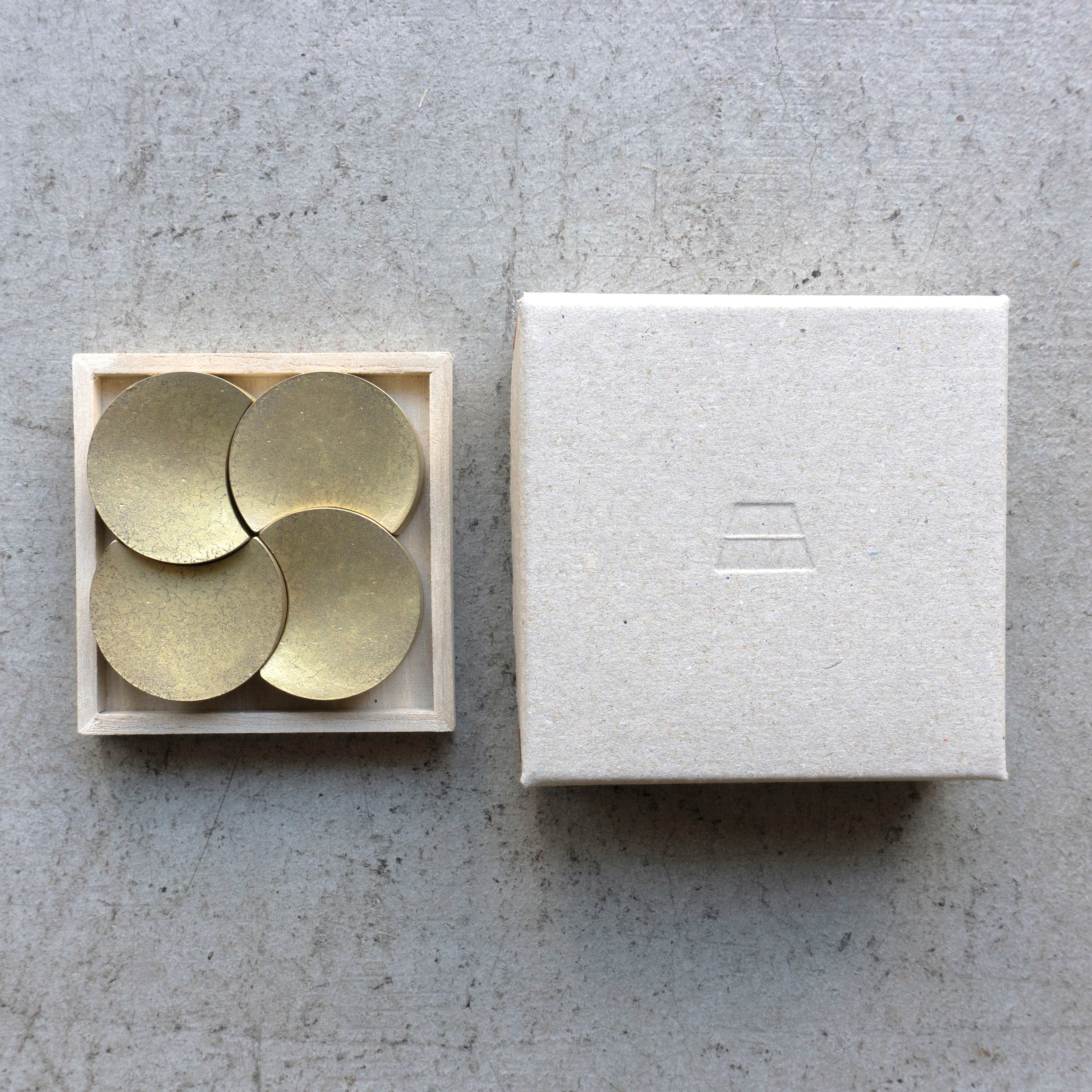 FUTAGAMI Chopstick Rest Moon 4 pcs