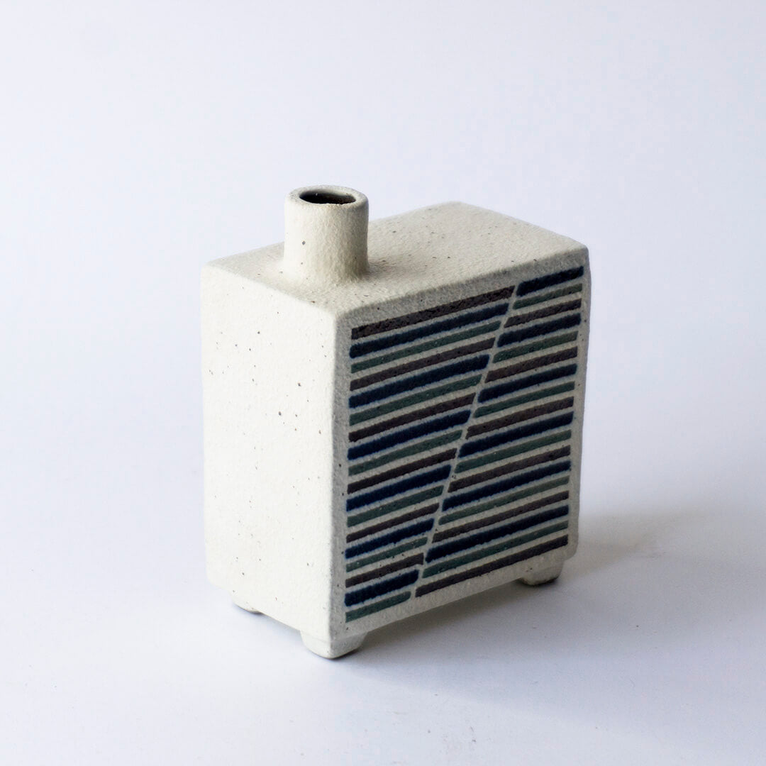  Toubou Makiya One Flower Vase With Feet A 